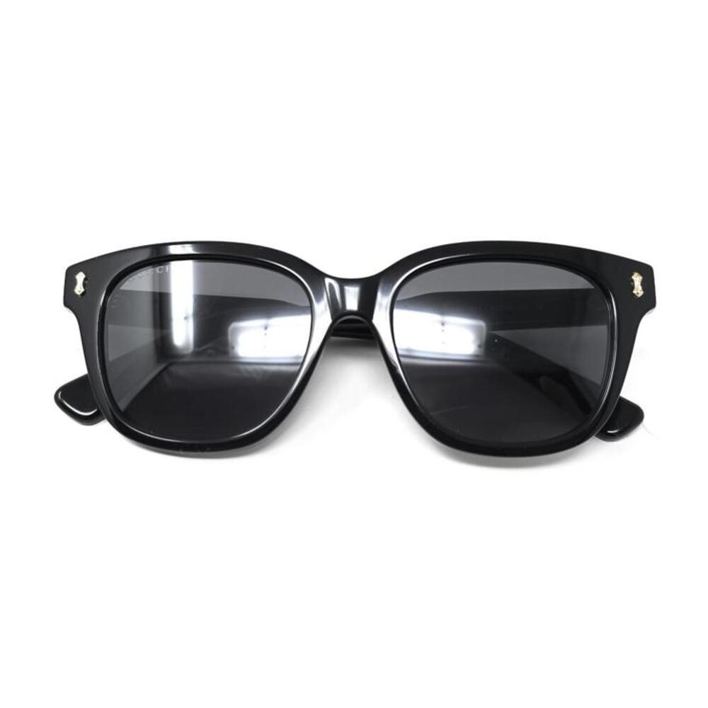 Gucci GG1264SA 001 Sunglasses Men's Black/Gray Lenses Square Shape 52mm NEW - Picture 2 of 8